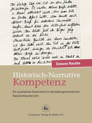 cover image of Historisch-Narrative Kompetenz